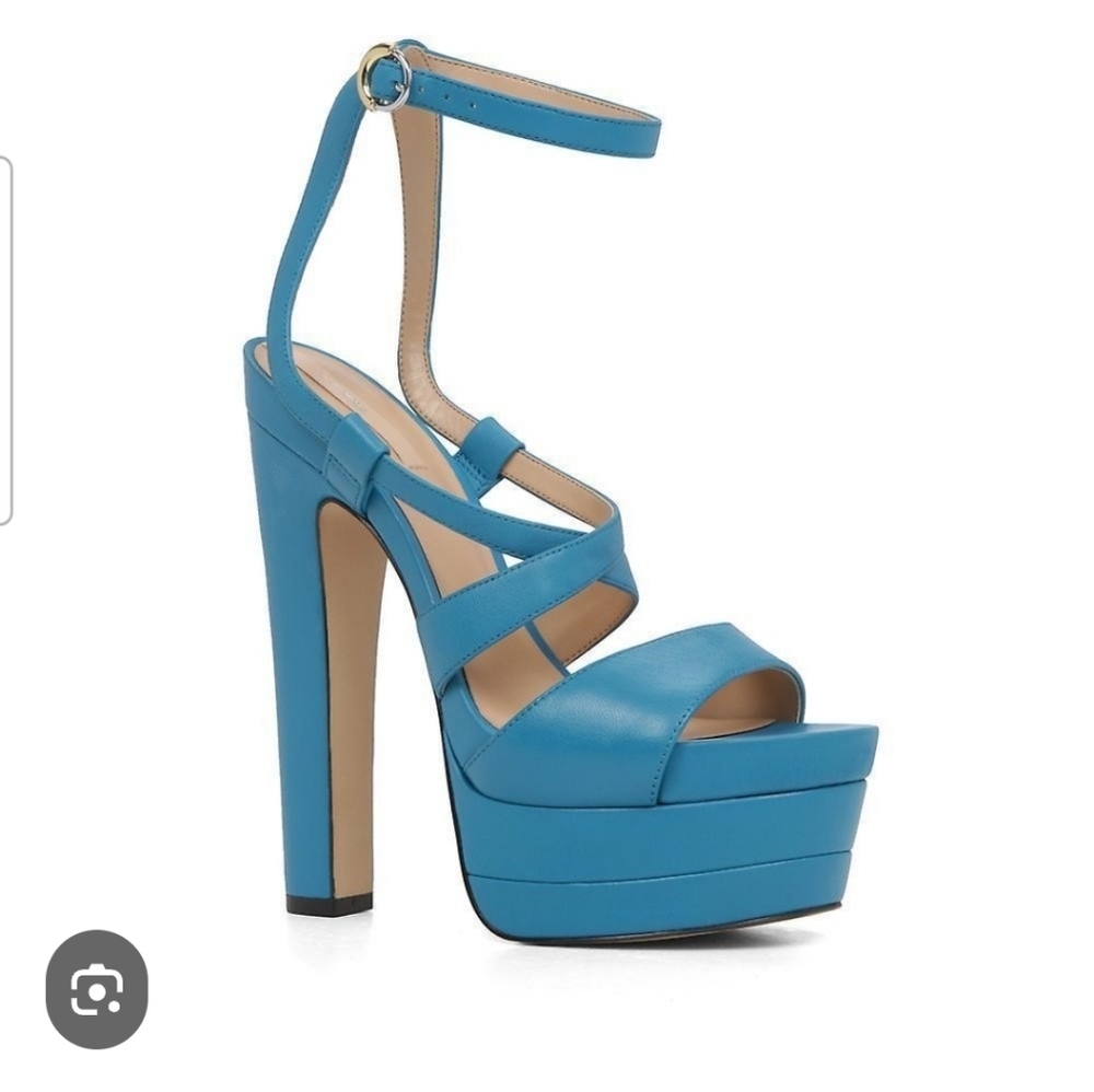 Aldo Blue Heels